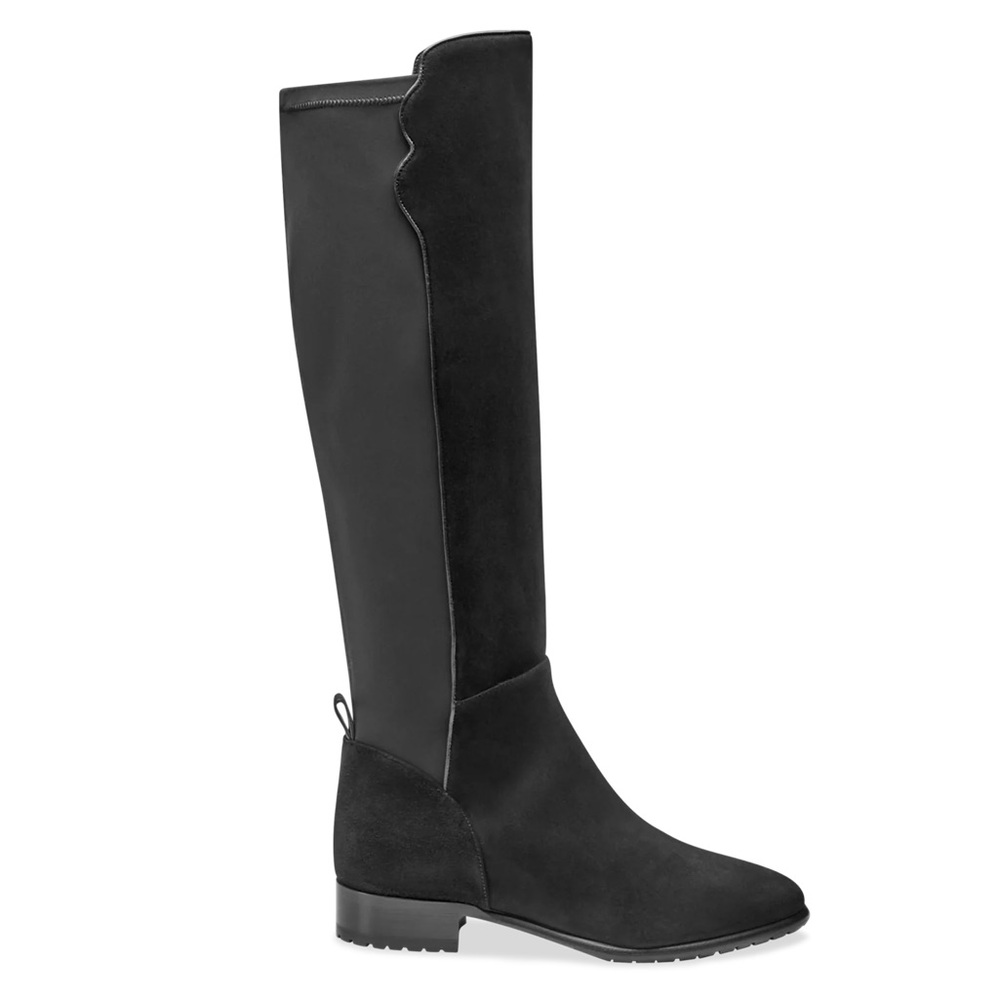 NIB Sarah Flint Knee High Perfect Stretch Boot 30 , Black - Size 38.5, US 8.5